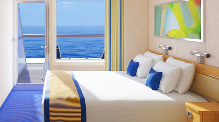 Aft View Extended Balcony staterooms